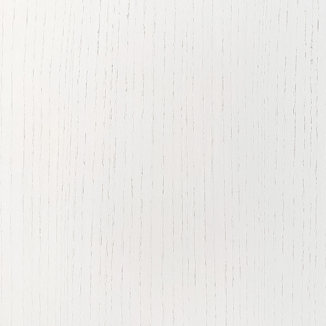 Okume Laccato Bianco Poro Aperto